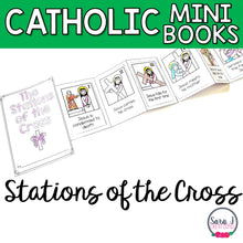 Load image into Gallery viewer, Stations of the Cross Mini Book
