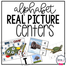 Load image into Gallery viewer, Alphabet Centers with Real Pictures
