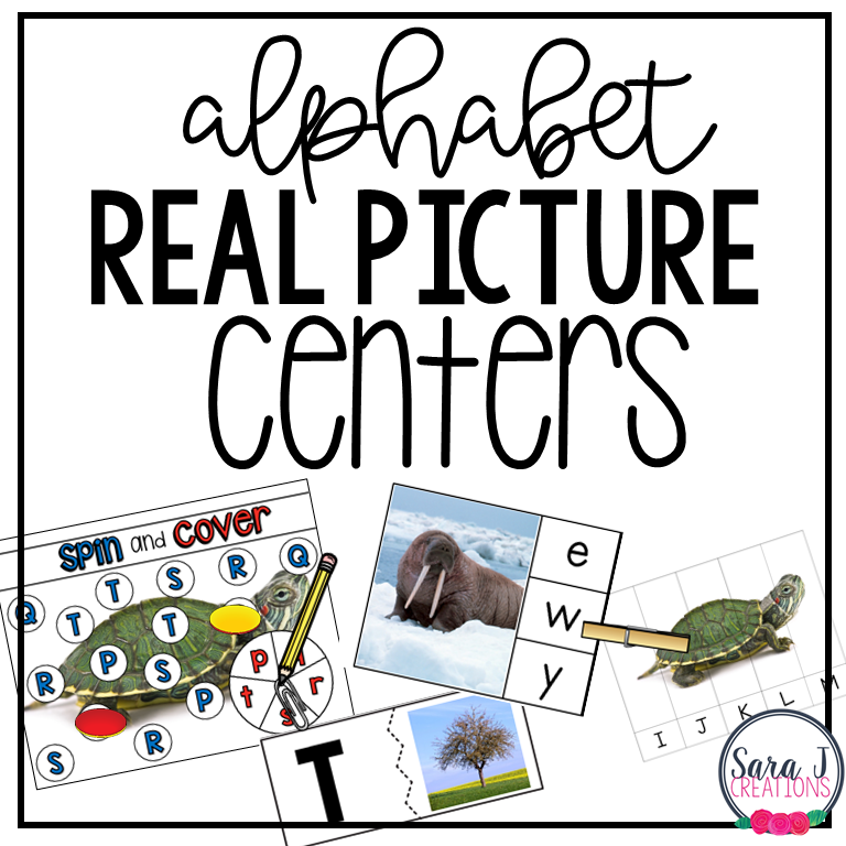Alphabet Centers with Real Pictures