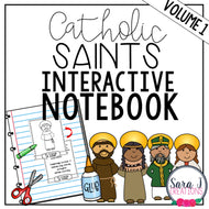 Catholic Saints Interactive Notebook