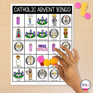 Catholic Advent Bingo