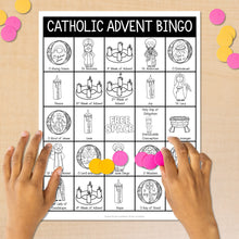 Load image into Gallery viewer, Catholic Advent Bingo
