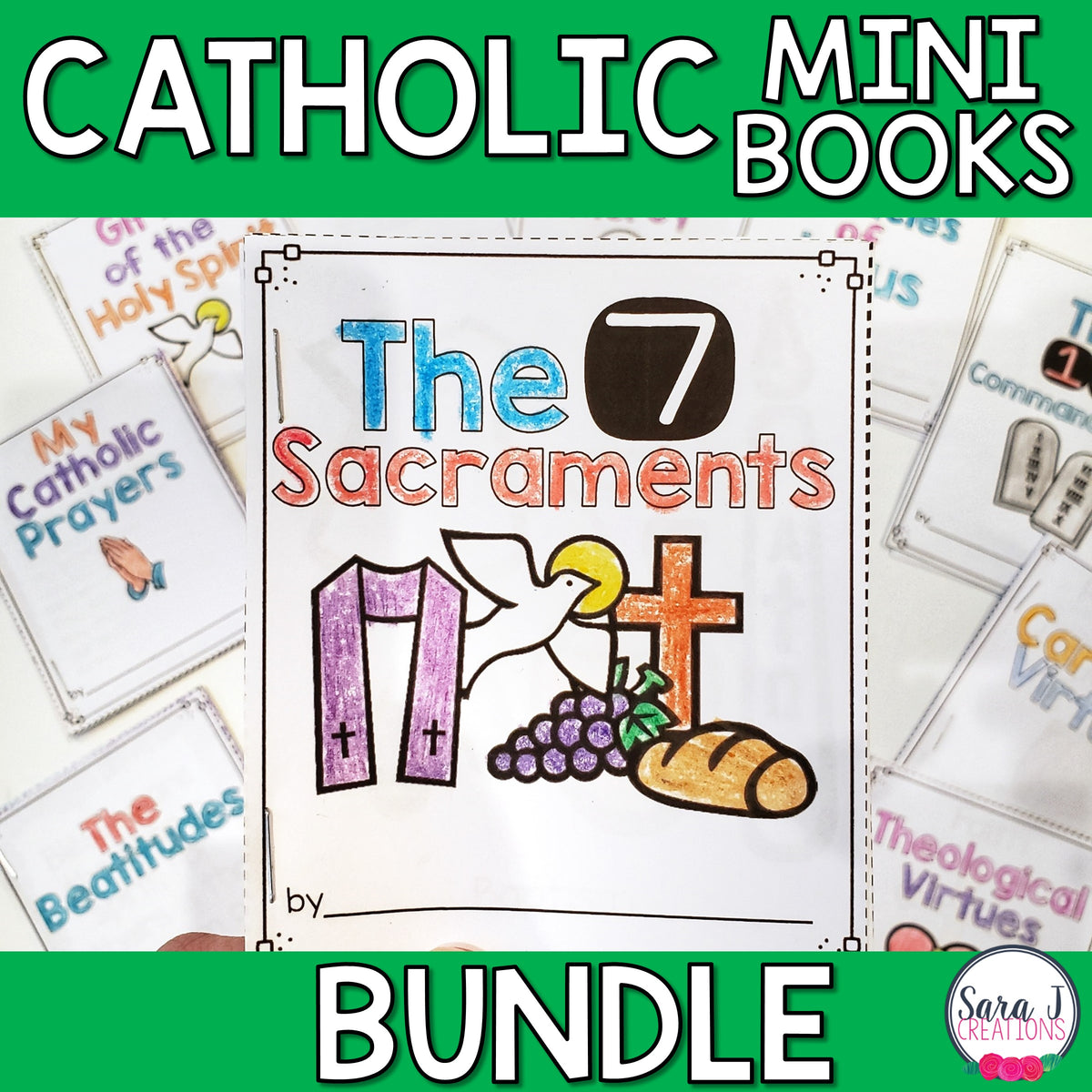 Catholic Mini Book Bundle – Sara J Creations