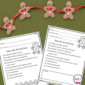 Gingerbread Man Reading and Writing Unit