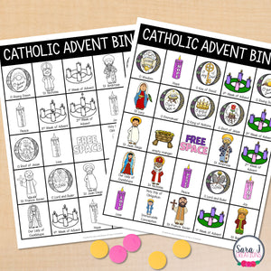 Catholic Advent Bingo
