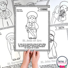 Load image into Gallery viewer, Catholic Saints Coloring Book
