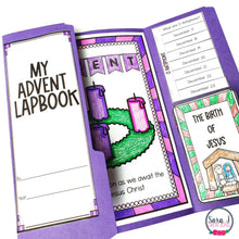 Load image into Gallery viewer, Advent Lapbook Catholic
