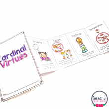 Load image into Gallery viewer, Cardinal Virtues Mini Book
