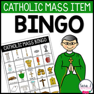 Catholic Mass Item Bingo