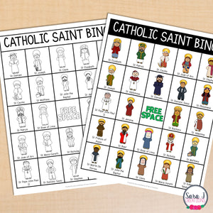 Catholic Saints Bingo
