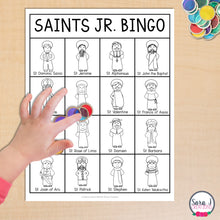 Load image into Gallery viewer, Catholic Saints Junior Bingo
