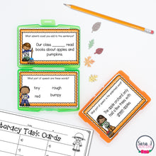 Load image into Gallery viewer, Fall ELA Task Cards - Parts of Speech
