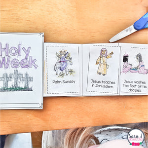 Holy Week Mini Book