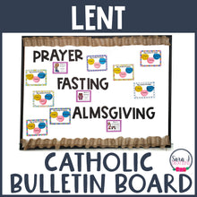 Load image into Gallery viewer, Lent Catholic Bulletin Board
