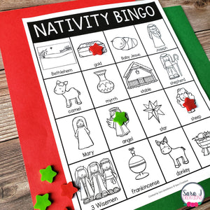 Christmas Nativity Junior Bingo