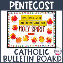 Load image into Gallery viewer, Pentecost Confirmation Catholic Bulletin Board
