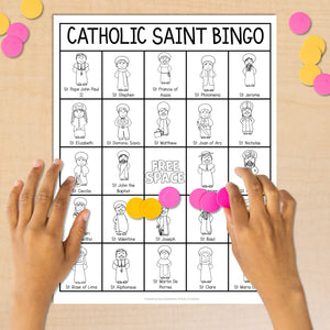 Catholic Saints Bingo Bundle