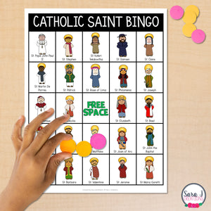 Catholic Saints Bingo