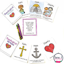 Load image into Gallery viewer, Theological Virtues Mini Book
