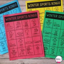 Load image into Gallery viewer, Winter Sports Bingo
