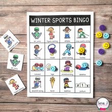 Load image into Gallery viewer, Winter Sports Bingo
