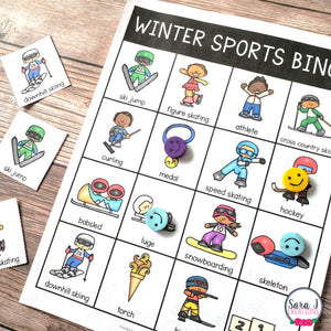 Winter Sports Bingo